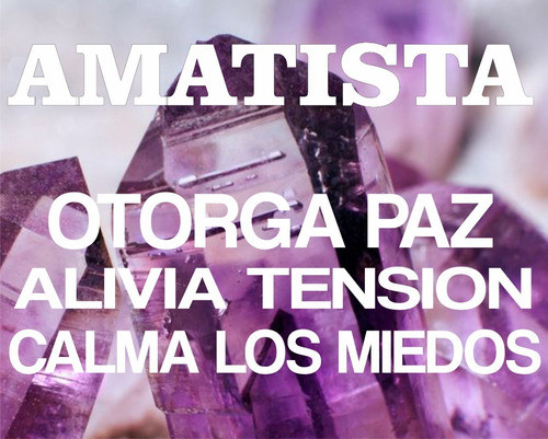 Amatista Cristal Alta Pureza Ideal Concentración Dije Jun/51 1