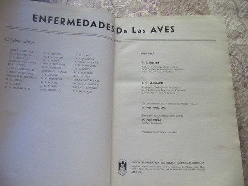 Enfermedades De La Aves - H. E. Biester - L. H. Schwarte 1