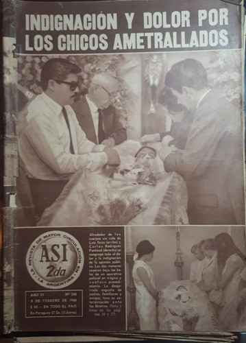 Revista Asi 248 '68 Evgueni Evtushenko Tartan Autos Antiguos 0