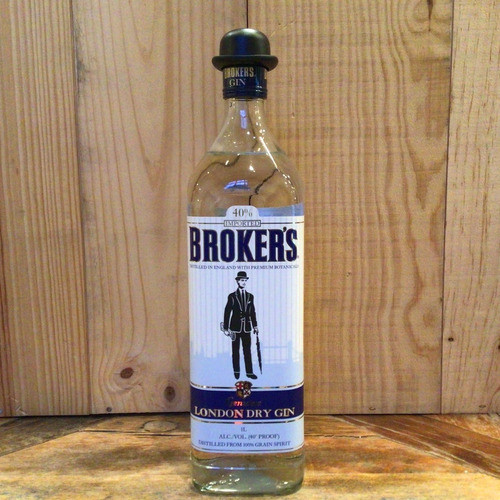 Broker's Gin London Dry Destilado In England 750ml Premium 1