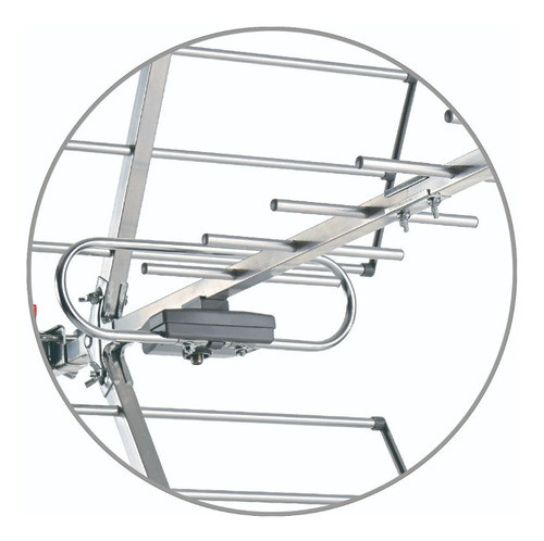Antena Tda Digital Externa Con Derivador 2 Vias Tgw 1
