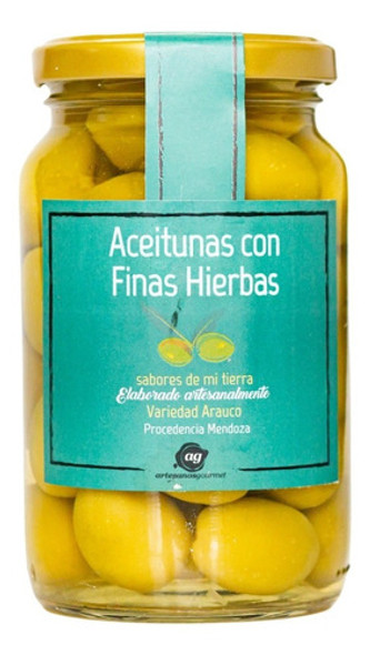 Aceitunas Con Finas Hierbas En Frasco Mayadevi 0