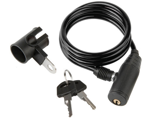 Cadena Seguridad Para Bicicleta Con Llave 1mt.x6mm, 825 0