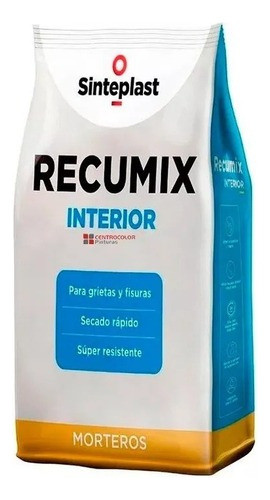 Cemento Mezcla Repara Superficies Interior Recumix 5 Kg 0