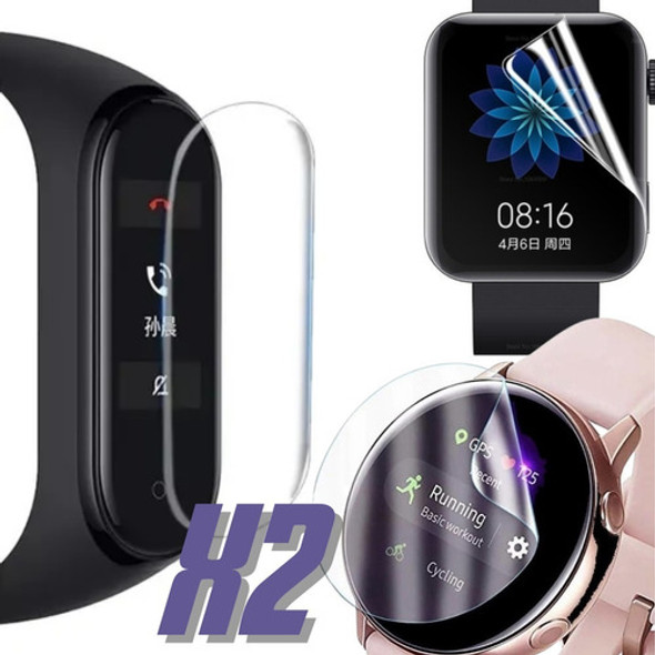 Film Hidrogel Smartwatch Para Xiaomi Mi Band 7 X2 1