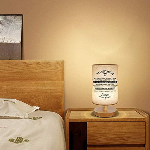 Lámpara De Mesa Grabada Para Mamá, Lámpara De Escritorio Per 1