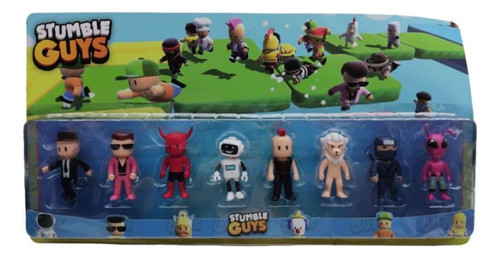Muñecos Stumble Guys - Set X 8 0