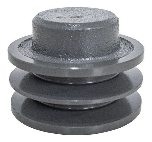 Polia De Ferro Fundido 130mm 2 Canais Perfil A - 130a2 0