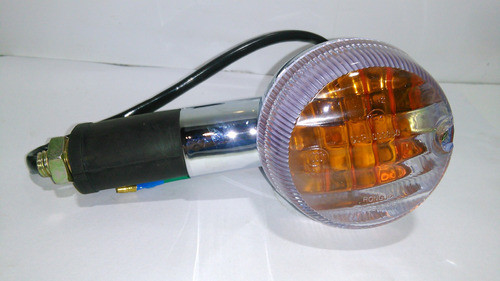 Farol De Giro Del. Izquierdo Cromado Zanella Sapucai 125- 1 1