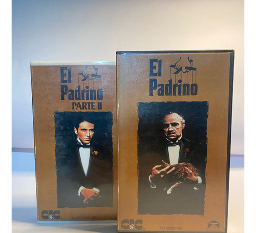 Película El Padrino Vhs Pack 2 Películas No Son Video Club 1