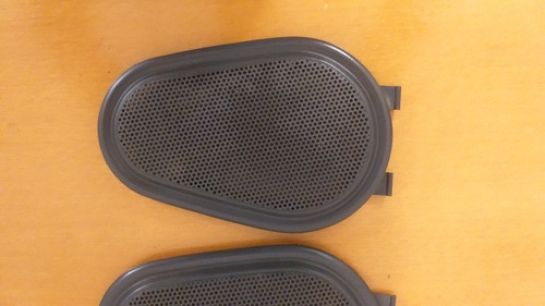 Tela Auto Falante Porta Escort Europeu Grafite Par 1