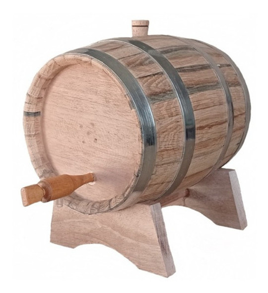 Barril De Carvalho Europeu Para Cachaça  - 3 Litros 0