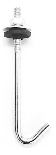 Gancho J C/accesorios 1/4x90mm Tornillo Para Techo - (x10) 0