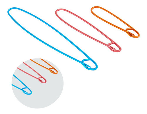 Alfinetes De Segurança Knitpro Marcadores De Ponto C/3 0