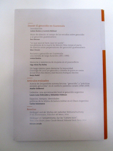 Revista De Estudios Sobre Genocidio Feierstein Untref Boedo 1