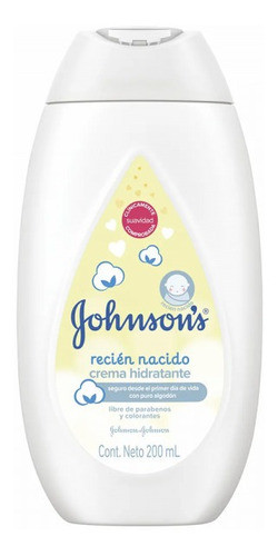 Johnson's Crema Recien Nacido 200ml. 0