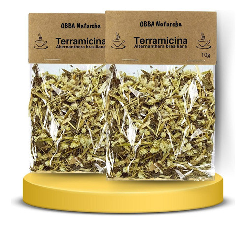 Leve 2 Terramicina Ervas Secas P Chá Ervas 100% Pura 0