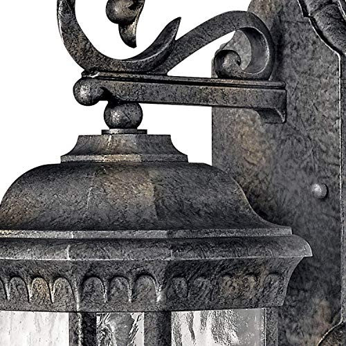 Kichler 9654bk Madison Outdoor Wall 1light Negro 1