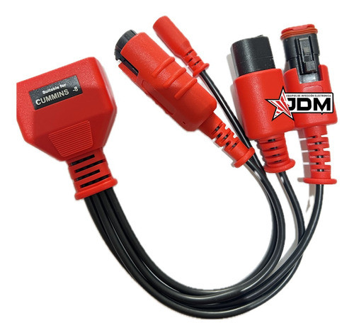 Cummins 8 Pin A Obd2 Adaptador Para Camiones De Autel Jdm 0