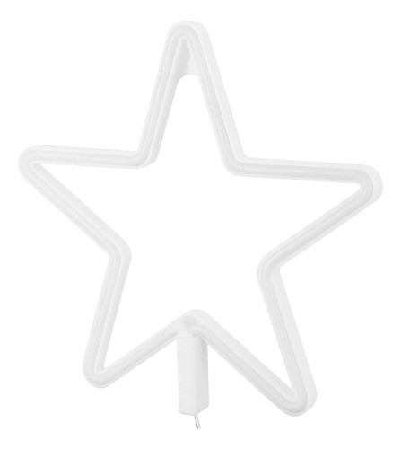 Figura Lumínica Simil Neón Led Decoración Estrella 0