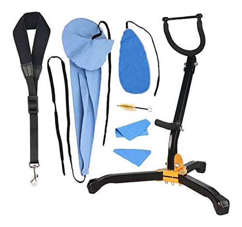Sunyin Juego De Soportes Para Saxofón Kit De Limpieza Para S 0
