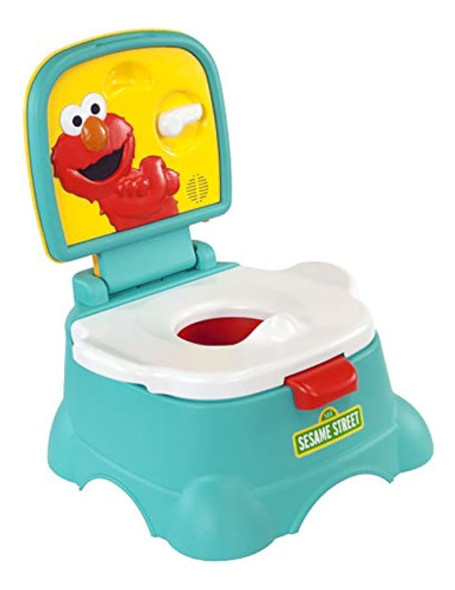 Barrio Sésamo Elmo ¡hurra! Orinal 3 En 1, Entrenador De Inod 1