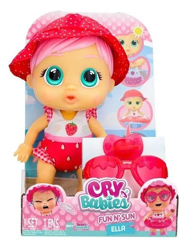 Bebé Llorona Original Cry Babies Fun´n Sun Ella 0