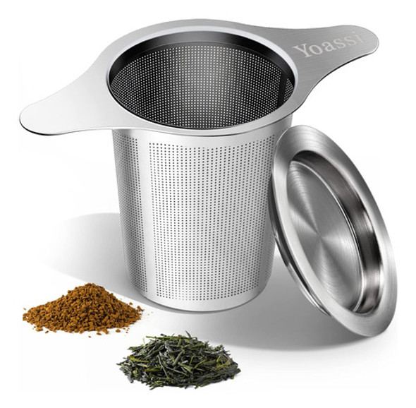 Infusor De Té Acero Inoxidable Con Capacidad Grande Y Asas D 0 Infusor De Té Acero Inoxidable Con Capacidad Grande Y Asas D 0