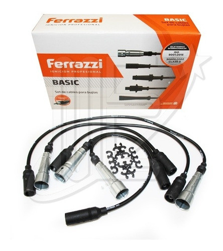 Juego Cables Bujia Pvc Ferrazzi Vw Gol Gl Mi 1.6/1.8 0