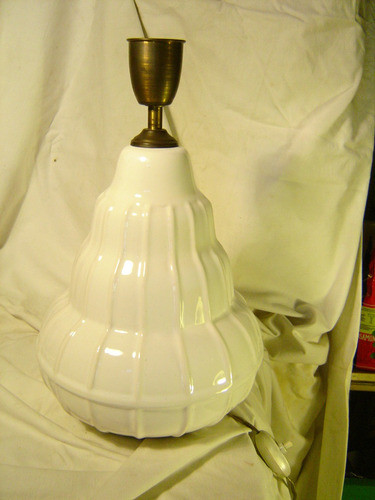 Velador De Porcelana Con Pantalla 61 Cm 1