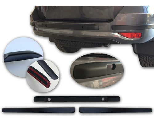 Toyota Sw4 2019 Protector Paragolpe Trasero Molduras 0