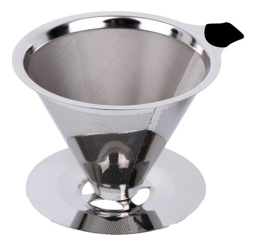 Mini Filtro Coador Café Inox Reutilizável Sem Uso De Papel 0
