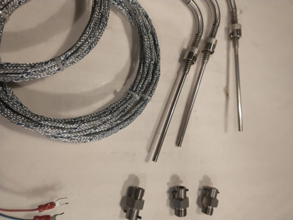 Termocupla Tipo J - Vaina Inox Con Accesorios 1