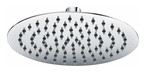 Roseta Redonda Para Ducha Cr Slim Air Acero Inox 0