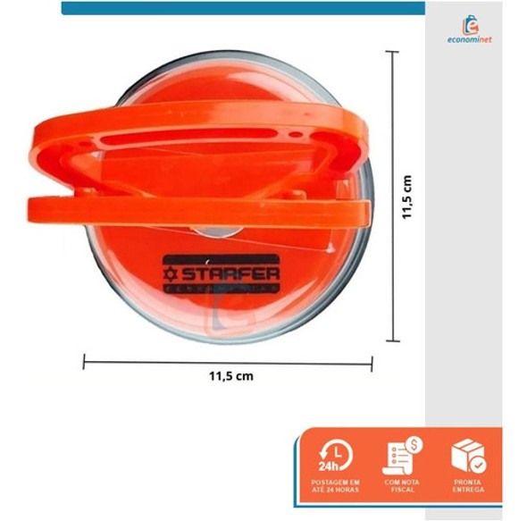 Ventosa Carregar Vidro Simples Capacidade 25 Kg Starfer 1