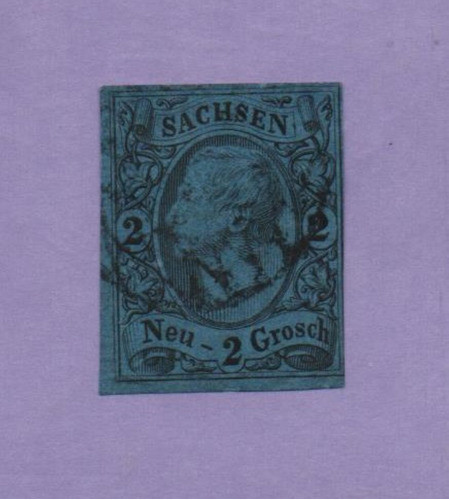 Sello De Alemania - Saxe Nº 9 Yvert 0