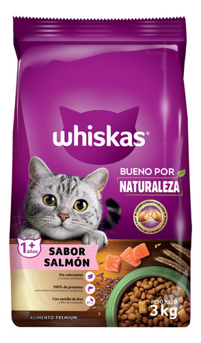 Alimento Salmón Whiskas 3 Kg. 0
