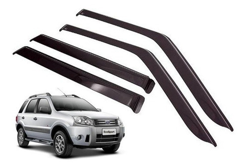 Deflector Ventanilla Ecosport Hasta 2012 Del / Tras Coliza 0