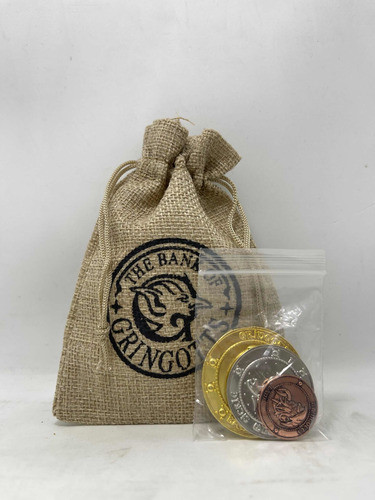 Set X3 Monedas Gringrotts - Harry Potter- Nuevo! 1