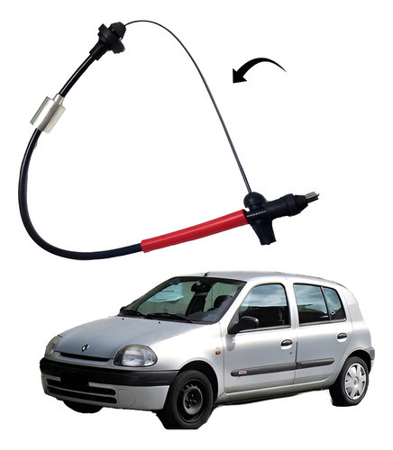 Cable De Embrague Renault Clio 1.6 / 1,9 Teflonado 0