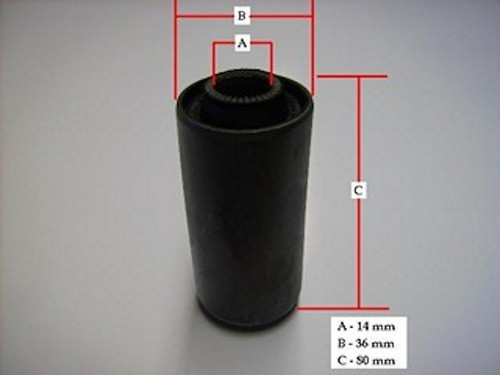 Buje Elastico Trasero (chapa) Gsp Mitsubishi L200 90-96 1