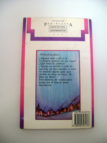 Estrafalario Sandra Filippi Cuento Infantil Sudamerica Boedo 1
