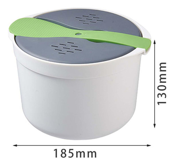 Máquina De Arroz Para Micro-ondas, Panela Elétrica Verde 1