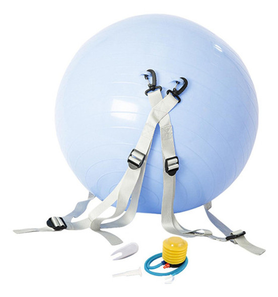 Comum (uso Bola Auxiliar De Cambalhota, Bola De Yoga Azul 0