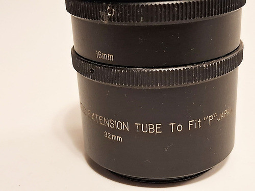 Tubos Extensores Soligor Para Pentax 10 Mm - 16 Mm - 32 Mm 1