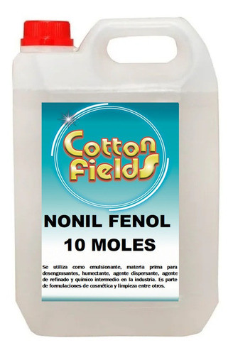 Nonil Fenol 10 Moles  X 5kg - Quimica Cotton Fields 0