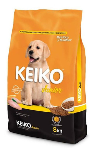Pack X 3 Unid. Alimento Animales  Jun/cachorro 8 K Keiko Al 0