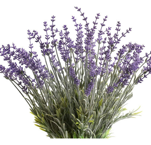 Flores Artificiales Lavanda Flojery Con Planta Lavanda Falsa 0