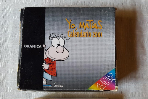 Calendario Año 2001 Taco Con Historietas Yo, Matías 0