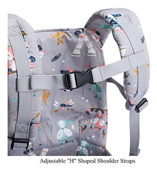 Bebamour Portabebés Para Niños Portabebés Delantero Y Traser 1
